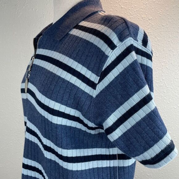 NWT Chaus Sport Long Quarter Zip Polo Top Size S - Picture 5 of 9
